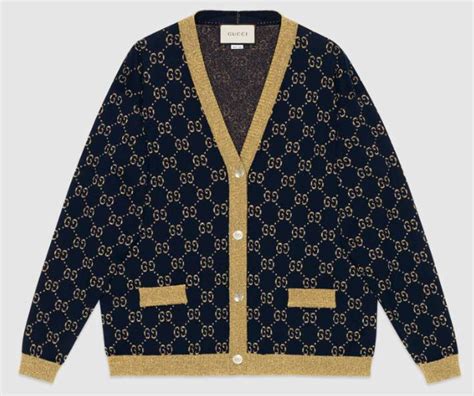 cardigan gucci fake|gucci outlet cardigan.